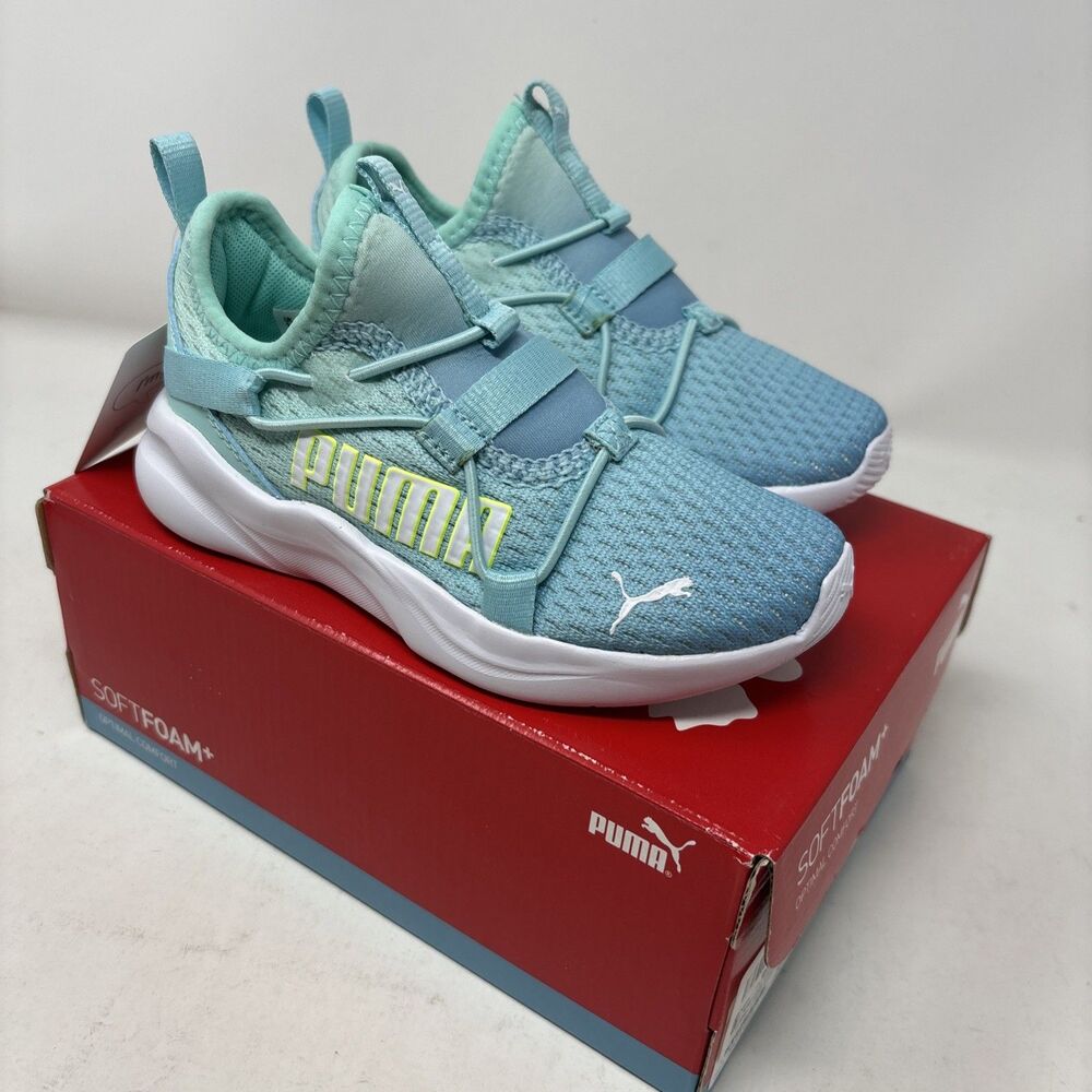 Puma Kids Rift Slip On Ombre 2 AC PS Shoes Size 11 Little Kid Blue